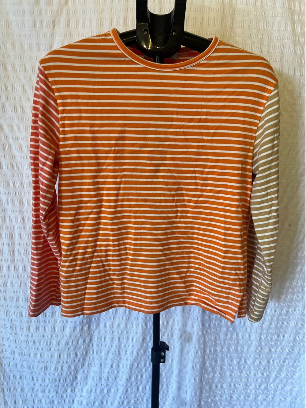 English Factory Striped Color Block Long Sleeve Top XS